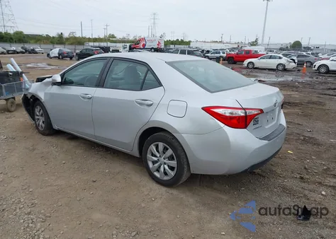 2015 Toyota Corolla Le z USA, uszkodzony, nr VIN 2T1BURHE9FC443375